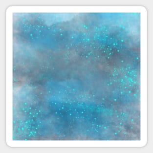 Cloudy Space Sticker